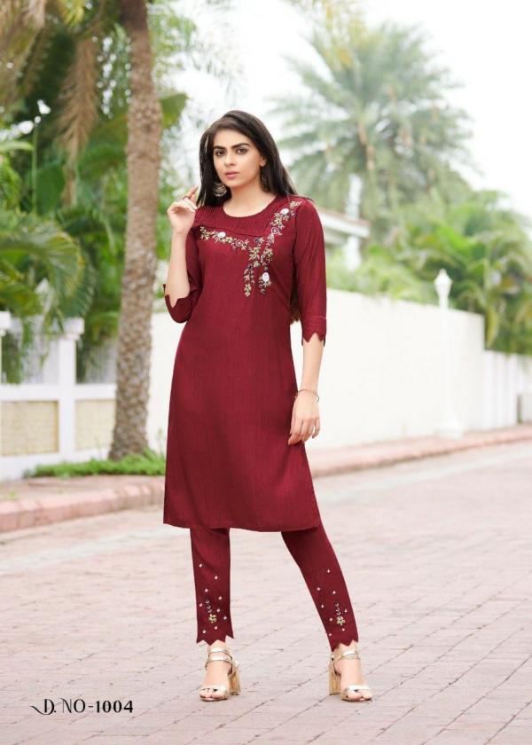 Festive Aarohi Liza Rayon Designer Exclusive Kurti Pent Collection